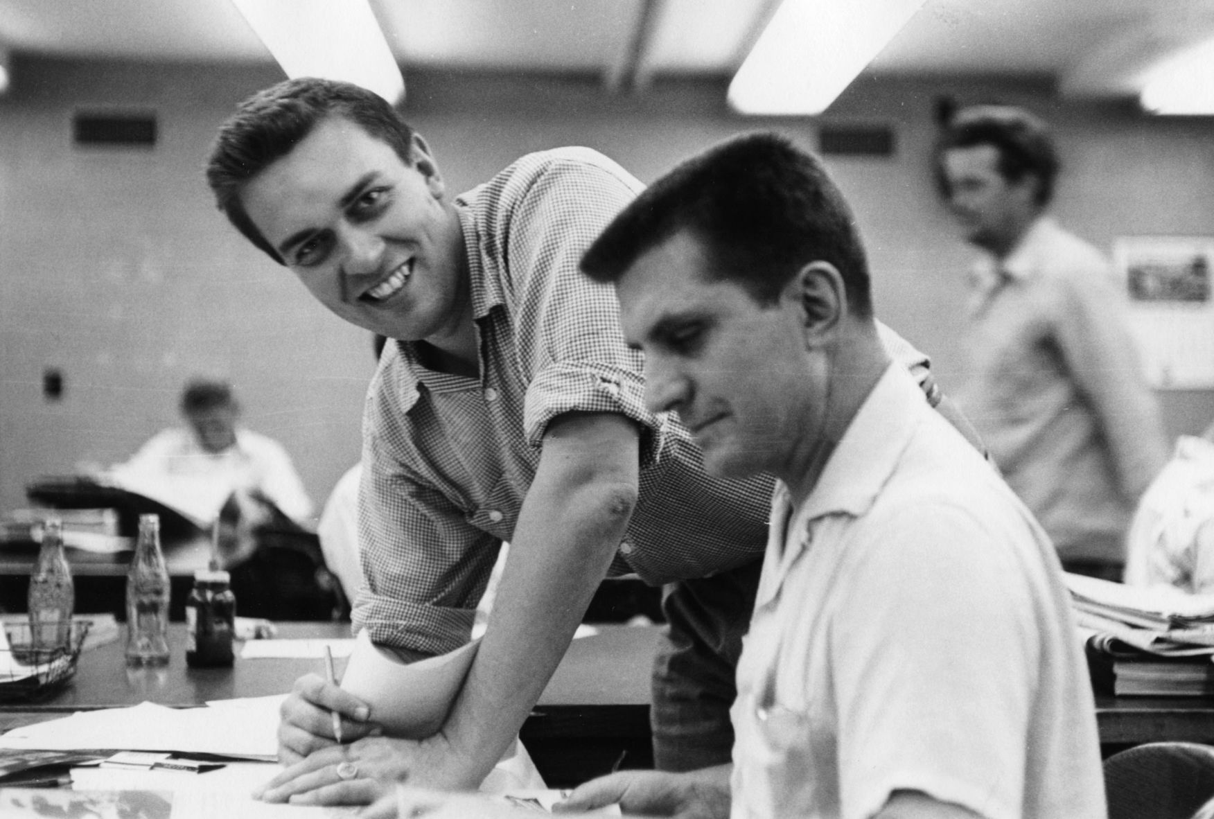 Tucson Citizen newsroom, 1954